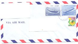 1998. Japan, The Letter Sent By Air-mail Post To Moldova - Cartas & Documentos
