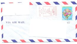 2000. Japan, The Letter Sent By Air-mail Post To Moldova - Lettres & Documents