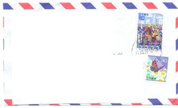 2001. Japan, The Letter Sent By Air-mail Post To Moldova - Cartas & Documentos