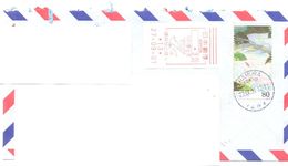 2001. Japan, The Letter Sent By Air-mail Post To Moldova - Briefe U. Dokumente