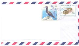 2001. Japan, The Letter Sent By Air-mail Post To Moldova - Lettres & Documents