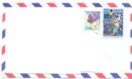 2001. Japan, The Letter Sent By Air-mail Post To Moldova - Lettres & Documents