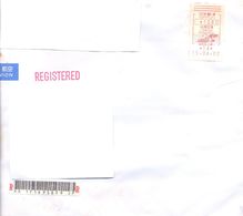 2002. Japan, The Letter Sent By Registered Air-mail Post To Moldova - Briefe U. Dokumente