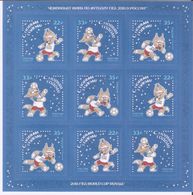 Russia 2017 New Year Sheet FIFA Soccer Cup Russia,# 2294-96,VF MNH** - 2018 – Russland