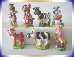 Sacrées Vaches .. 7 Fèves .. Ref AFF : 101-2007 ...(pan 008) - Tiere