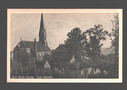 Schoorl - R. K. Kerk Catrijp - 13.4 X 8.6 Cm - Schoorl