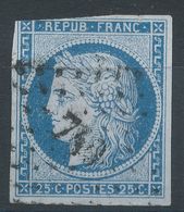 Lot N°39623  N°4 Bleu Clair, Oblit PC 749 Charleville (7) - 1849-1850 Ceres