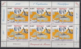 Delcampe - MONACO 2001 - FEUILLE DE 6 TP N° 2318  - NEUFS** - Blocks & Kleinbögen
