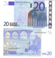 20 €  ITALIA FDS UNC J001F1 Duisenberg Cod.€.041 - 20 Euro