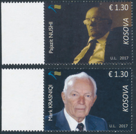 REPUBLIC OF KOSOVO 2017 - Distinguished Personalities (MNH)** - Kosovo