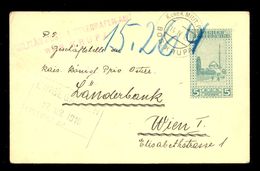 Bosnia And Herzegovina - Stationery Sent From Bosanska Krupa To Wien 14.04. 1916. / 2 Scans - Bosnië En Herzegovina