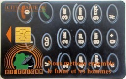 IVORY COAST - Telephone Dial, Chip Delphic, Used - Côte D'Ivoire