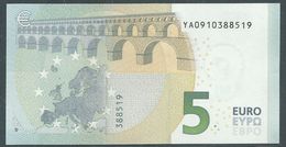 € 5 GREECE  Y001 C2  DRAGHI  UNC - 5 Euro