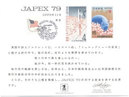 STATI UNITI - USA - 1979 - Cancelled Souvenir Card - Japex '79 - Souvenirkaarten