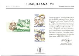 STATI UNITI - USA - 1979 - Mint Souvenir Card - Brasiliana '79 - Souvenirkarten