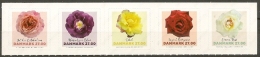 Denmark 2018. Roses MNH Stamps. - Nuevos