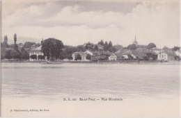 Bm - Cpa Saint Prex (Vaud) - Vue Générale - Saint-Prex