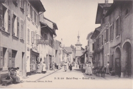 Bm - Cpa Saint Prex (Vaud) - Grand' Rue - Saint-Prex