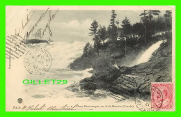 SHAWINIGAN FALLS, QUÉBEC - CHUTE SHAWINIGAN, SUR LE ST-MAURICE -  PINSONNEAULT, PHOTO No 2 - CIRCULÉE EN 1907 - Trois-Rivières