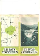 LE PAYS CORREZIEN Guide Touristique édité Par L'union Des Syndicats D'initative De La Corrèze Des Années 1960 - Limousin
