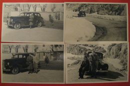 MONTENEGRO - CRNA GORA, LOT 4 ORIGINAL PHOTO, OLD CAR CA. 1940 - Voitures De Tourisme