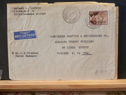 72/267  LETTRE TO USA  1948 - Lettres & Documents