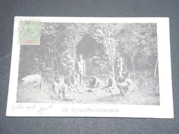 NOUVELLES HÉBRIDES  - Carte Postale , Type Néo Hébridais , Carte Voyagé En 1904 -  L 12652 - Vanuatu