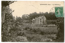 CPA   60   SONGEONS   1923     LE CHATEAU - Songeons