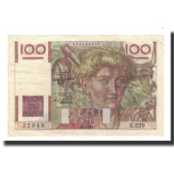 France, 100 Francs, 1948-04-15, TTB+, Fayette:28.17, KM:128b - 100 F 1945-1954 ''Jeune Paysan''