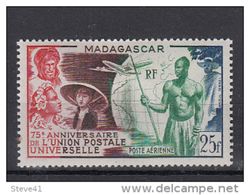 MADAGASCAR /COLONIE FRANCAISE - 1949 - N°72*PA - Airmail