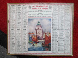 Almanach Des Postes, Télégraphes Et Téléphones / De 1936 - Big : 1921-40