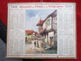 Almanach Des Postes, Télégraphes Et Téléphones / De 1938 - Big : 1921-40