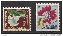 Madagascar N° 336 Et 337 ** - Ungebraucht