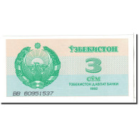 Billet, Uzbekistan, 3 Sum, 1993, Undated, KM:62a, NEUF - Uzbekistan