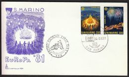 San Marino 1981 / Europa CEPT / Folklore / FDC - 1981