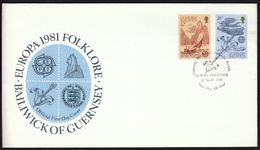 Guernsey 1981 / Europa CEPT / Folklore / FDC - 1981