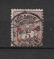 LOTE 1574  ///  (C002) SUIZA 1882    YVERT Nº: 65  CON FECHADOR DE LAUSANNE - Ungebraucht