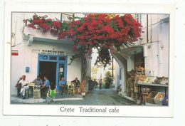 Cp , Café , CRETE TRADITIONAL CAFE , Voyagée, Kpnin - Cafes