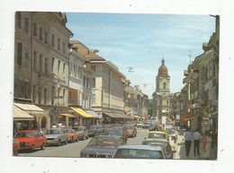 Cp , Automobiles , Commerces , Suisse , MORGES , La Grand-rue , Voyagée - Toerisme