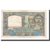 France, 20 Francs, 1941-05-08, SUP, Fayette:12.14, KM:92b - 20 F 1939-1942 ''Science Et Travail''