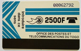 Togo 2500 Francs Autelca Light Blue - Togo