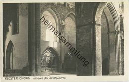 Koster Chorin - Inneres Der Klosterkirche - Foto-AK 30er Jahre - Verlag Ludwig Walter Berlin - Chorin