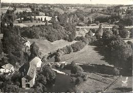 CPSM Bessines Vue Aérienne Les Deux Ponts - Bessines Sur Gartempe