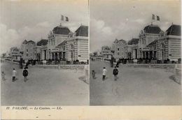 CPA Stéréo Stréréoscopique Non Circulé Carte Paramé Casino - Stereoscope Cards