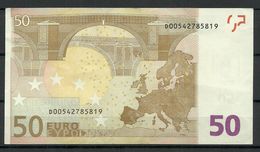 ESTONIA Estland 50 EURO 2002 D-Serie Banknote RO51C4 - 50 Euro