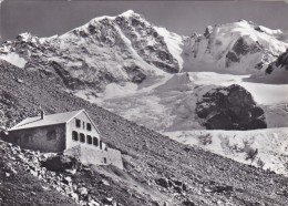 Tschiervahütte Mit Piz Bernina Und Mte. Scerscen (1130) * 1963 - Tschierv