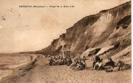 Delcampe - 56. Penestin. Plage De La Mine D'or - Pénestin