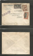 Belgian Congo. 1923 (9 March) Leopoldville - Bruxelles, Belgium. Air Multifkd Env. Comercial Cº + Cachets. Fine. - Other & Unclassified