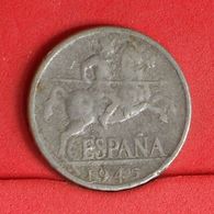 SPAIN 10 CENTIMOS 1945 -    KM# 766 - (Nº19903) - 10 Centesimi