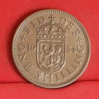 GREAT BRITAIN 1 SHILLING 1954 -    KM# 905 - (Nº19917) - I. 1 Shilling